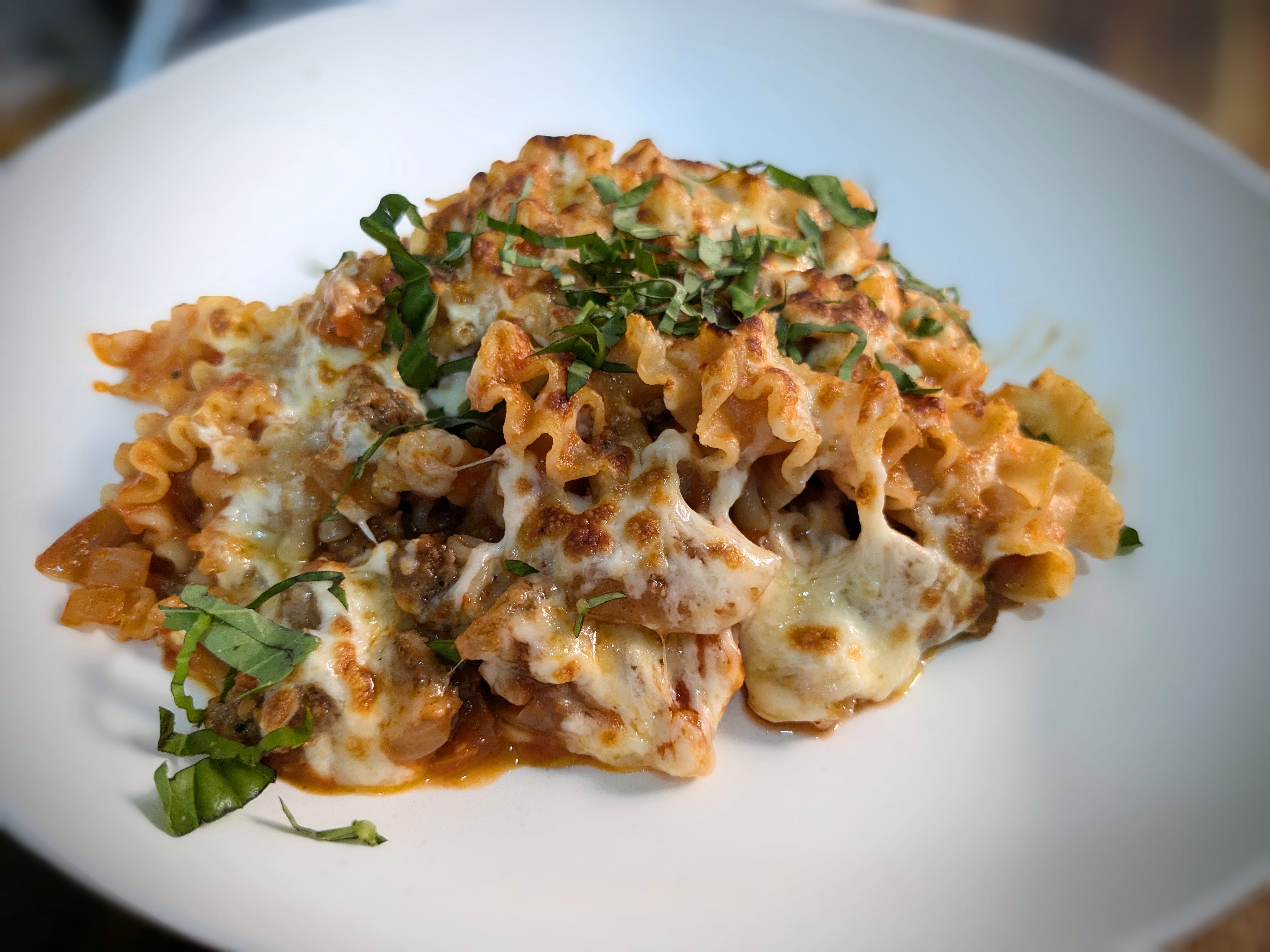 Lasagnettes à la viande