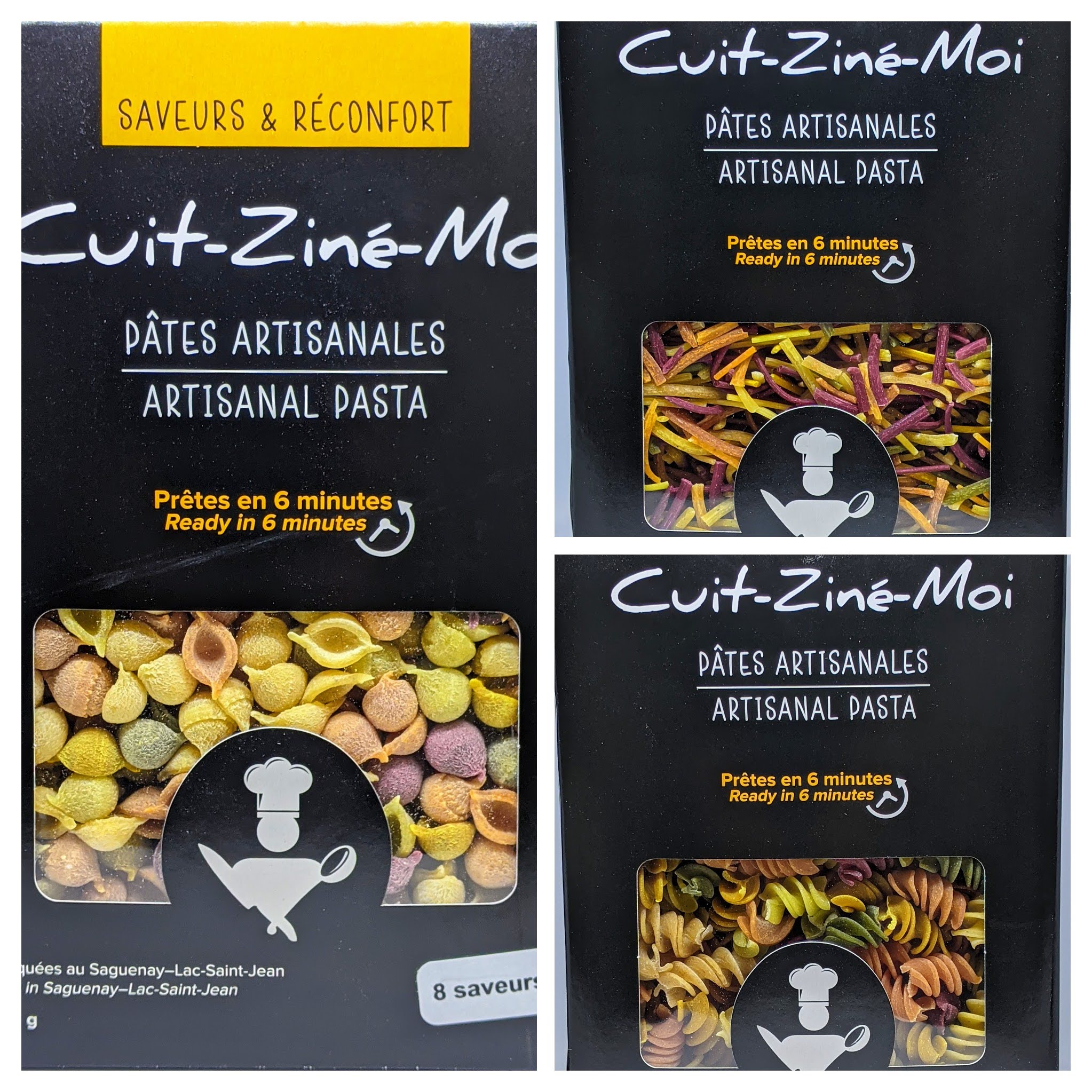 Boîtes pratique 4 portions mélange 8 saveurs